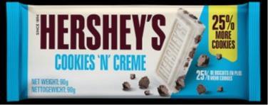 Produktbild Hershey's Cookies 'n' Creme 90 g (1 Stk., 90 g)