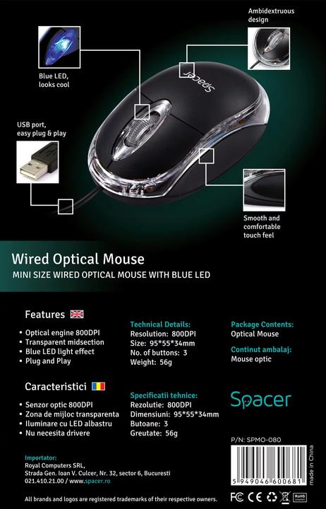 Produktbild Spacer SPMO-080