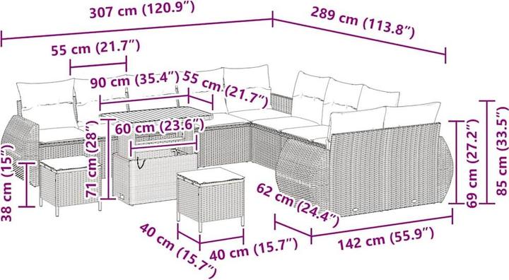 Produktbild vidaXL Camilla