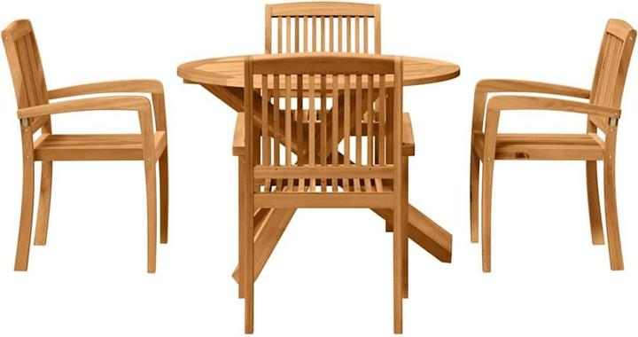 Produktbild vidaXL Outdoortisch-Set