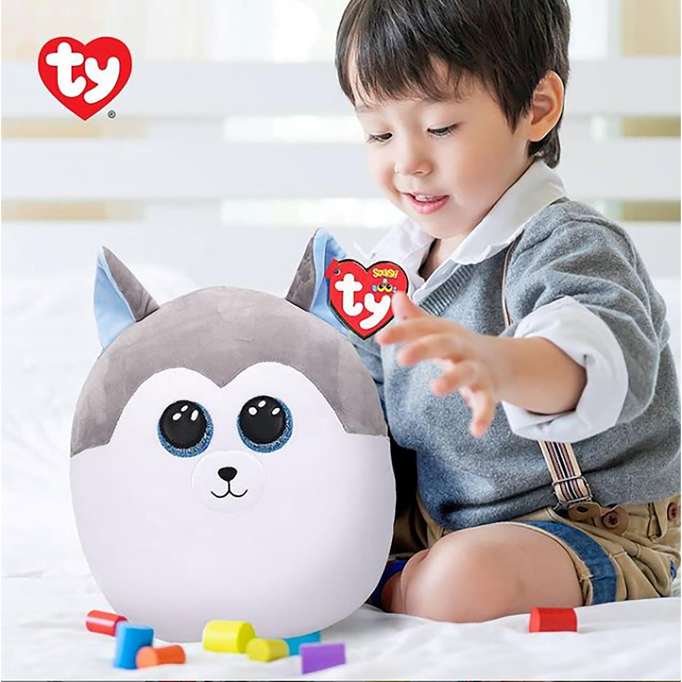 Thumbnail - Ty Squish a Boo Slush Husky 31cm (31 cm)