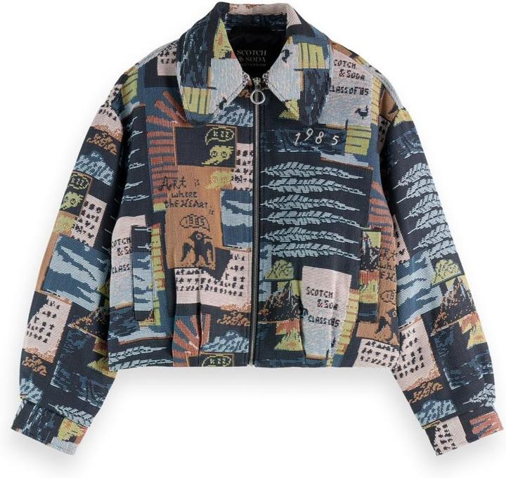 Produktbild Scotch & Soda Giacca Jacquard Collage (M)