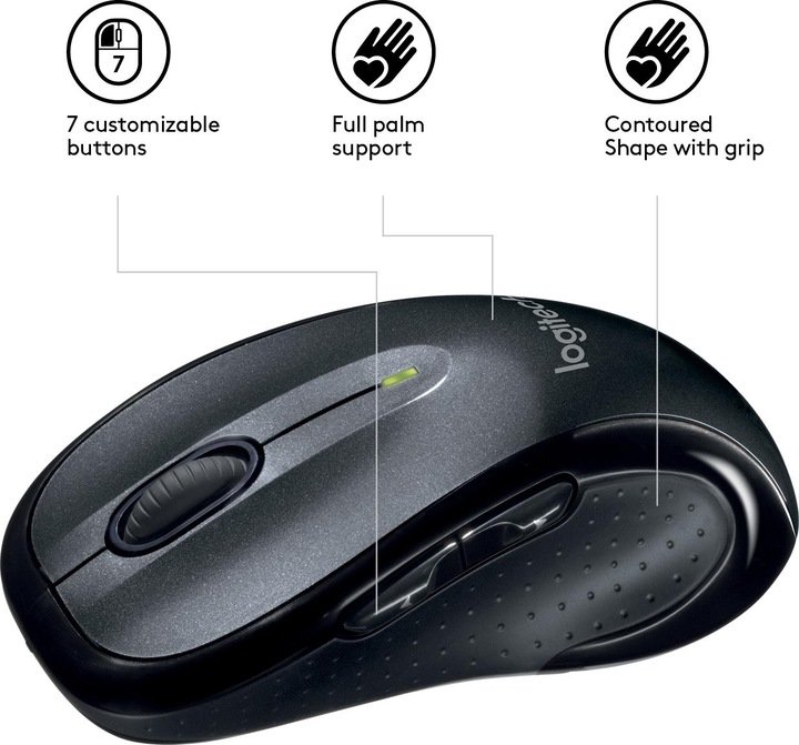 Actual product image Logitech M510 (Wireless)