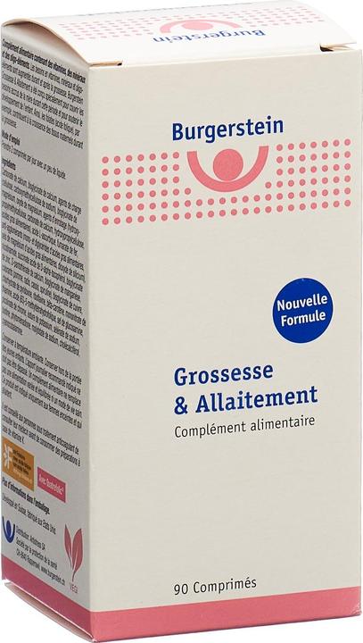 Image du produit Burgerstein Grossesse et allaitement (90 comprimés) (90 pièce(s), Cachets, 166 g)