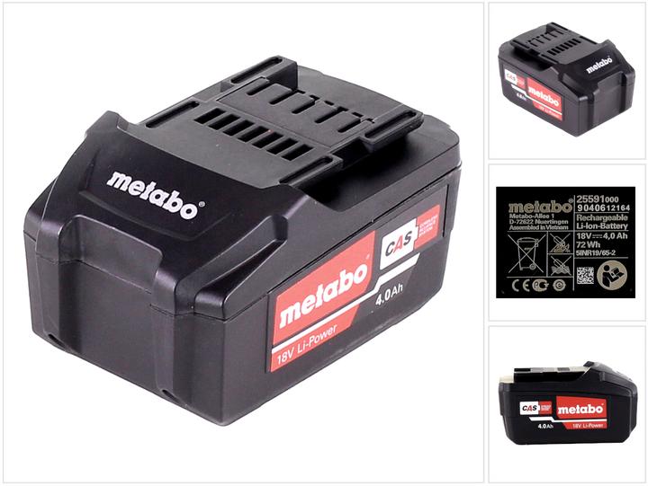 Produktbild Metabo Akkupack (18 V)