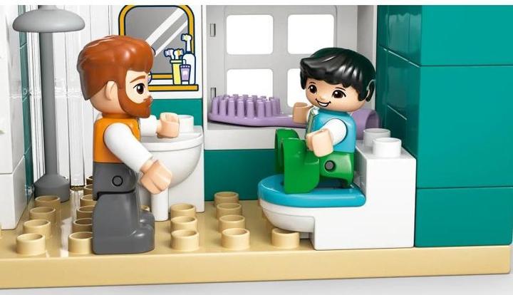 Immagine prodotto LEGO Modernes Familienhaus mit Figuren – 3-in-1-Set (10470)