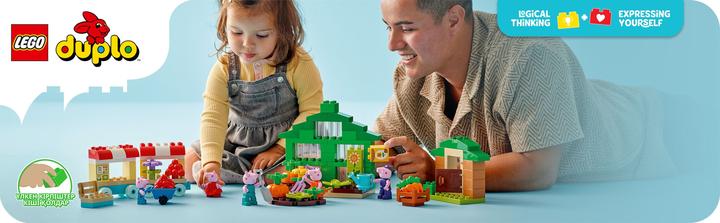 Actual product image LEGO DUPLO 10461 Bedstefar Gris' have og drivhus (10461)