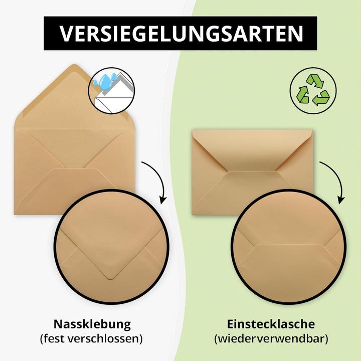 Produktbild Neuser Papier Briefumschläge DIN C6 (150 Stück) (C6, 150 x)