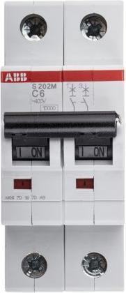 Produktbild ABB Sicherungsautomat S200 Typ C 6A 10kA