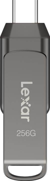 Lexar MEMORY DRIVE FLASH USB3.1 256G/D400 LJDD400256G-BNQNG (256 GB, USB-A, USB-C)