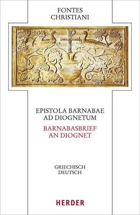 Produktbild Barnabasbrief/An Diognet (Deutsch, Barnabas, 2018)