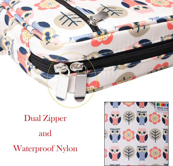 Produktbild Only-Bags.Store Federmäppchen mit 220 Fächern, tragbarer Buntstift-Organisator, wasserdichtes Stiftemäppchen für