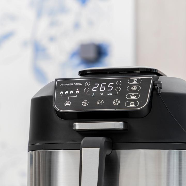 Immagine prodotto Princess 01.182092.01.001 Airfryer Grill- 2 in 1- tempratuurmeter - 5,6 litri - 4 programmi di base