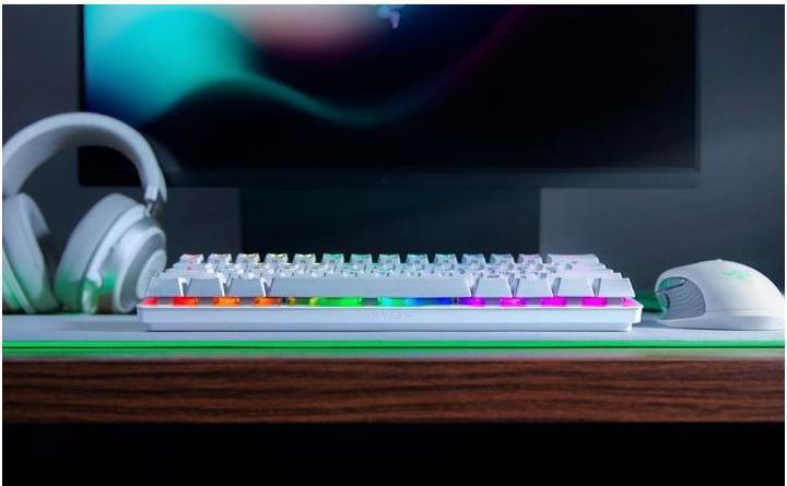 Produktbild Razer Huntsman Mini Mercury (US, Kabelgebunden)