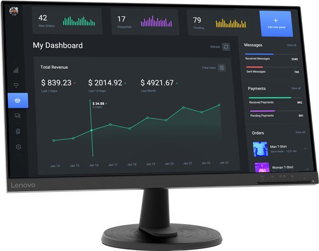 Produktbild Lenovo D24-45 (1920 x 1080 Pixel, 23.80")