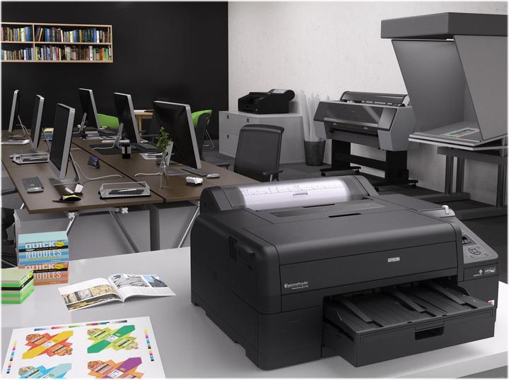 Actual product image Epson SureColor SC-P5000 Violet Spectro (Ink, Black and white)