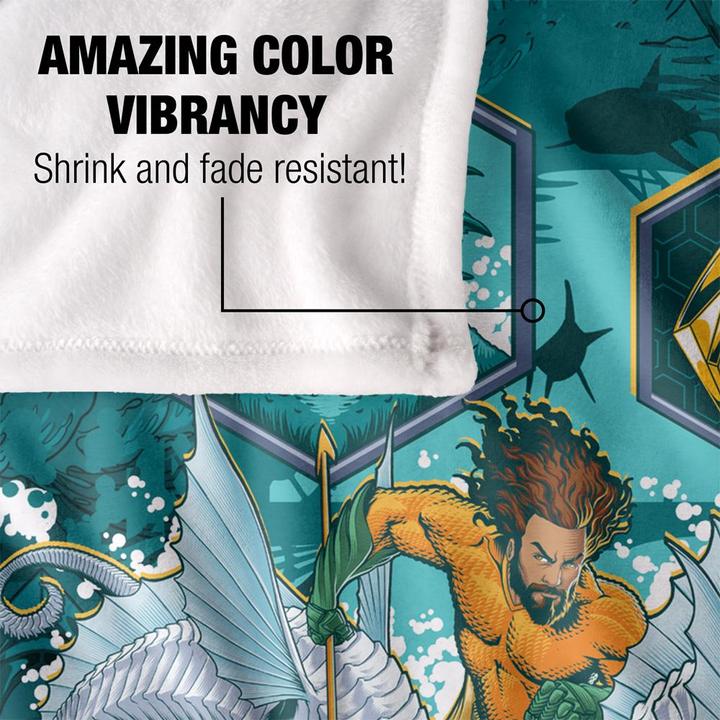 Image du produit Aquaman - Couverture (152 x 127 cm)