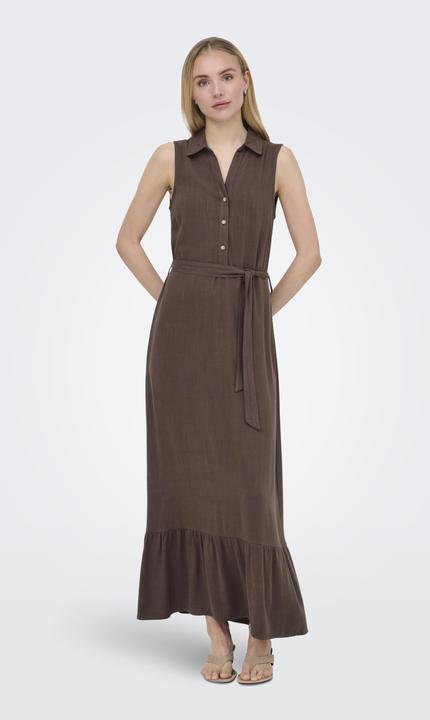 Image du produit Only ONLSIESTA Leinen Langes Kleid Kleid (M)