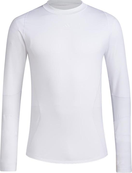 adidas Herren Techfit COLD.RDY Langarm Weiss IA1133 (XL) (XL)