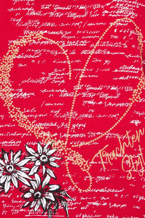 Produktbild Ulla Popken T-Shirt, Trachtenmotiv, Classic, Rundhals, Halbarm (62)