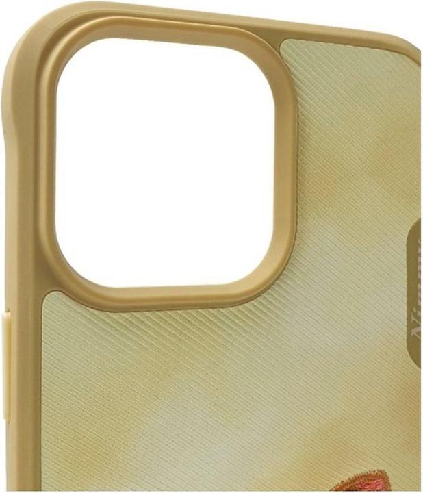 Actual product image Nimmy case iPhone 15 Pro Max 6.7" khaki Big Eyed Pet 2.0 Cat (Apple iPhone 15 Pro Max)