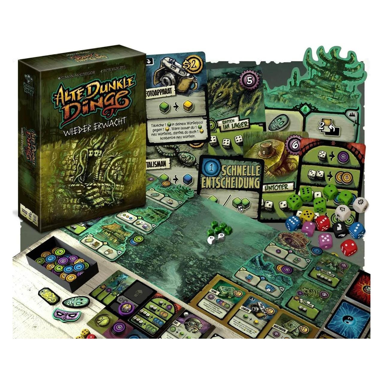 Board Game Circus Alte Dunkle Dinge: Wieder Erwacht (Deutsch, 1 - 4 Spieler) (BGCPCG15)