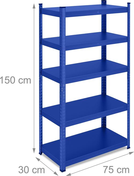 Actual product image Relaxdays shelving unit
