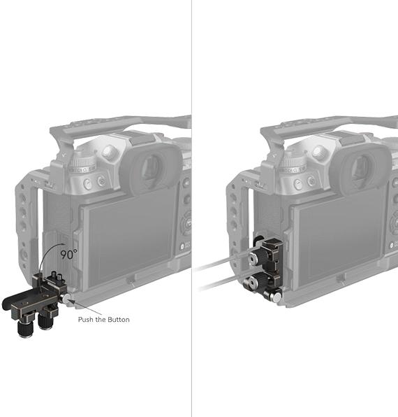 Image du produit SmallRig 4147 HDMI & USB C Cable Clamp pour FUJIFILM X T5