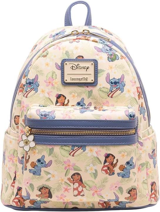 Actual product image Loungefly Lilo and Stitch Hula Dance Mini Backpack