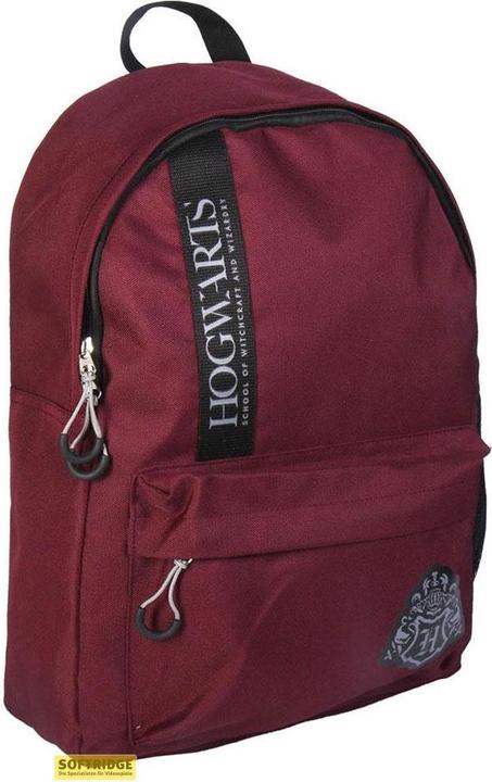 Rucksack lässig, dunkelrot