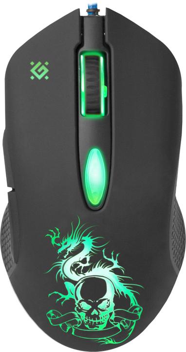 Produktbild Defender Sky Dragon 52090 (optisch, 3200 DPI, schwarz) (Kabelgebunden)