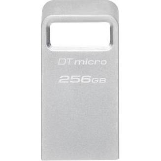 Kingston DataTraveler Micro USB flash drive USB Type-A 3.2 Gen 1 (3.1 Gen 1) Argento (USB-A), Chiavetta USB, Argento