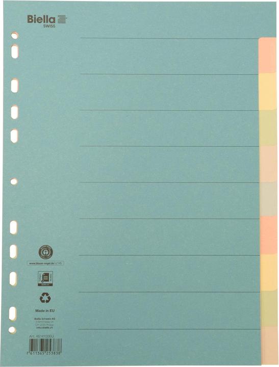 Biella Onglet en carton