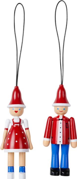 Produktbild Kay Bojesen Weihnachtsschmuck, Weihnachtsjunge Ole und Weihnachtsmädchen Lise (2 x)