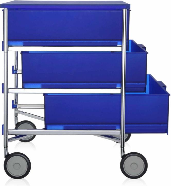 Actual product image Kartell Mobile roller container (49 x 49 x 94 cm)