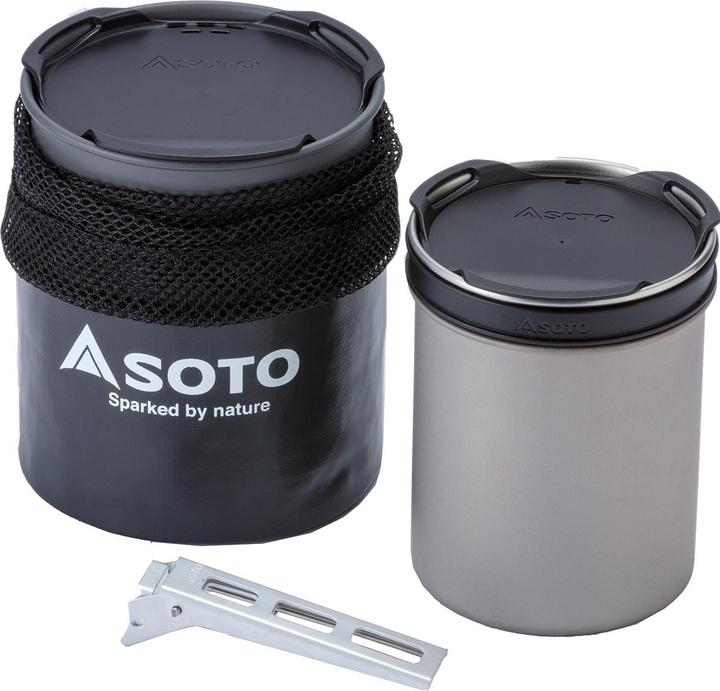 Actual product image Soto Thermostack Combo cooking set