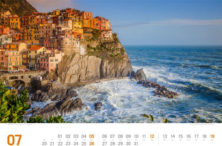 Image du produit Italien - von Venedig bis Sizilien - ReiseLust Kalender 2026