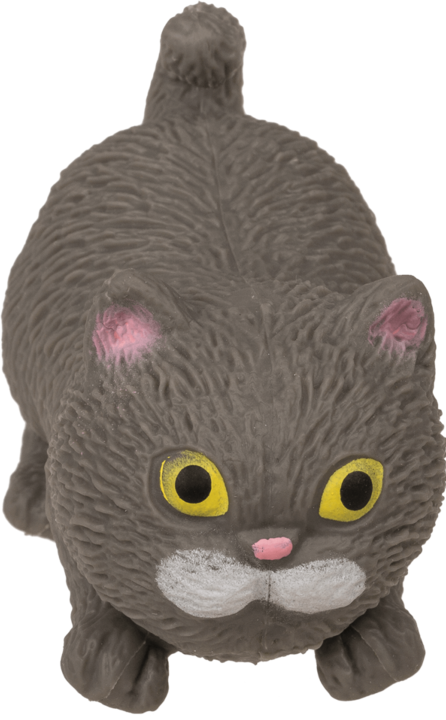 Produktbild Out of the blue Anti Stress Stretch Tier Katze grau (9 cm)