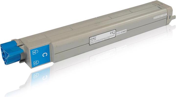 Produktbild Inkadoo Toner kompatibel zu OKI 42918915 / C9650 Toner, cyan Cyan (C)