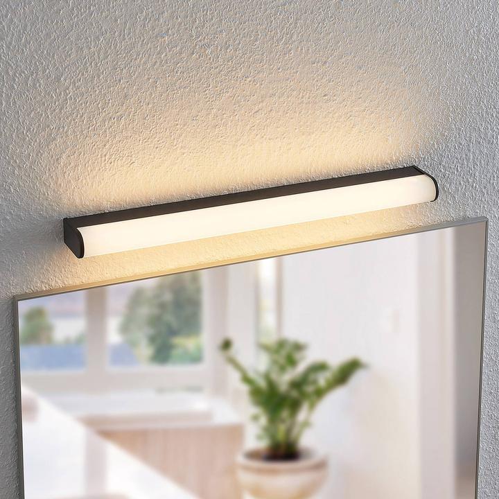 Image du produit Lindby Applique de salle de bain LED Ulisan, ronde, 58,8 cm (826 lm)