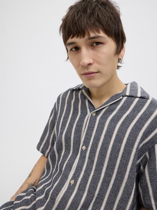 Image du produit Jack & Jones Jorcoba Stripe Resort Shirt Ss Sn (XL)