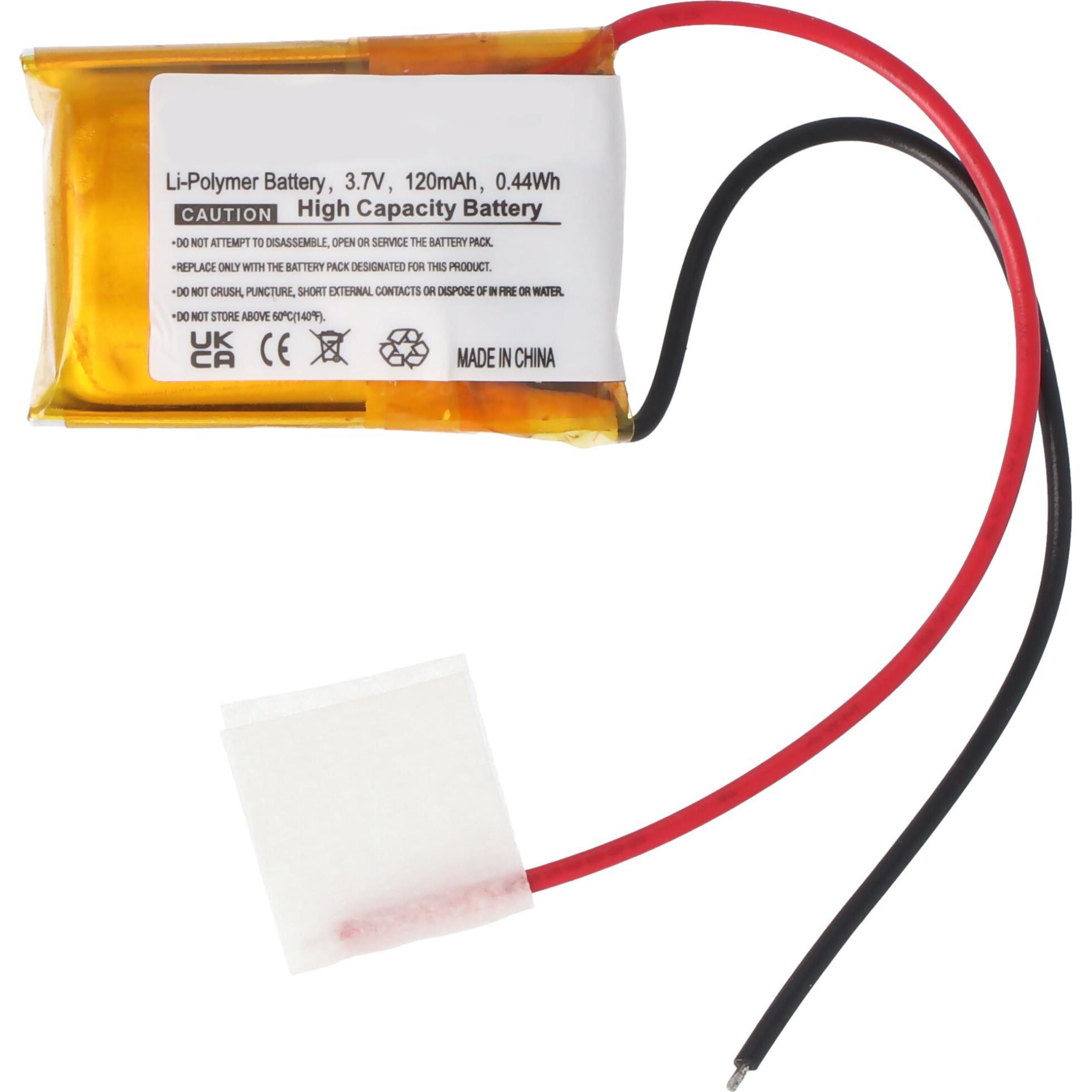 AccuCell Li-Polymer-Akku - 120mAh (3.7V) - für Modellbau (3.70 V, 120 mAh)
