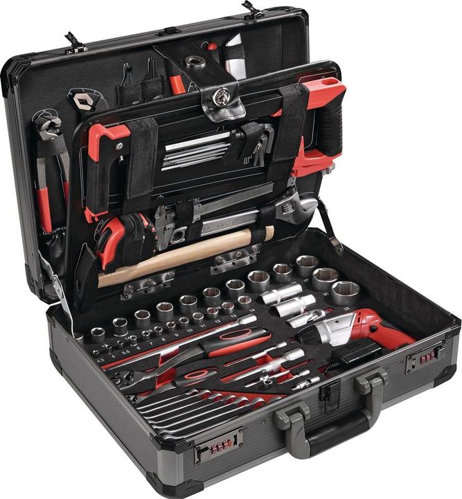 Nordwest Gereedschapsassortiment 136 stuks in aluminium koffer NU (136 onderdelen)
