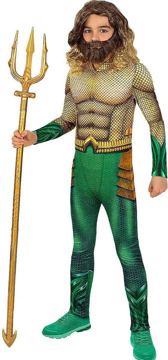 Actual product image Metamorph Aquaman Perücke mit Bart für Kinder