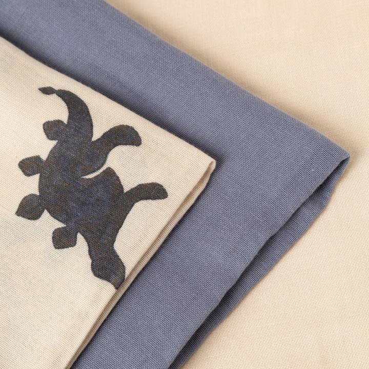 Image du produit That's mine - Bora muslin cloth 3-pack - Mono dino - Onesize