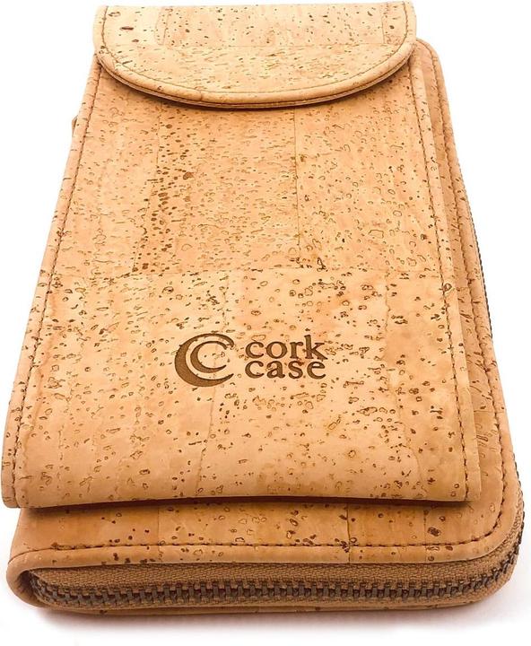 Actual product image Corkcase Wallet with mobile compartment