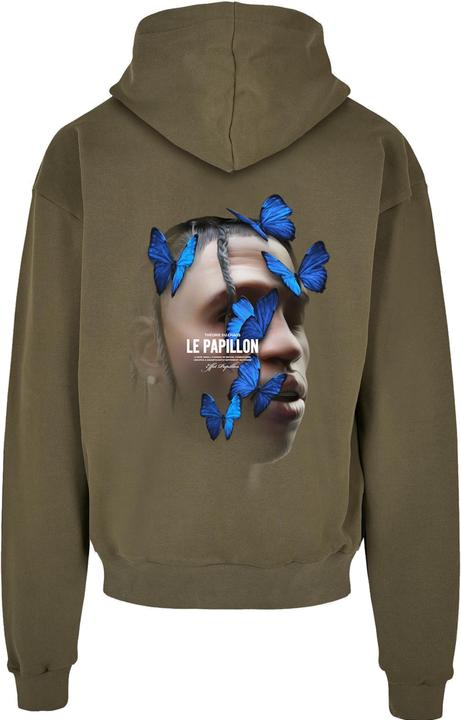 Actual product image Mister Tee Le Papillon Heavy Oversize Hoody - 16423 (XL)