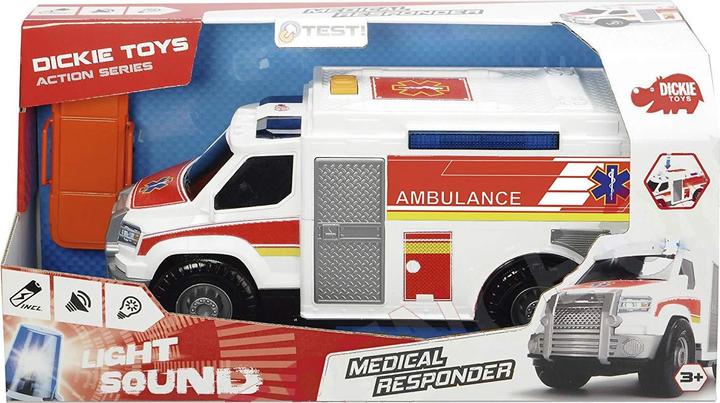 Produktbild Dickie Krankenwagen und Trage mit Licht und Sound
