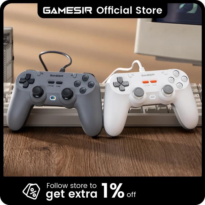 Actual product image Gamesir T3 WT Tegenaria Lite Wired Controller White (Android, Switch)