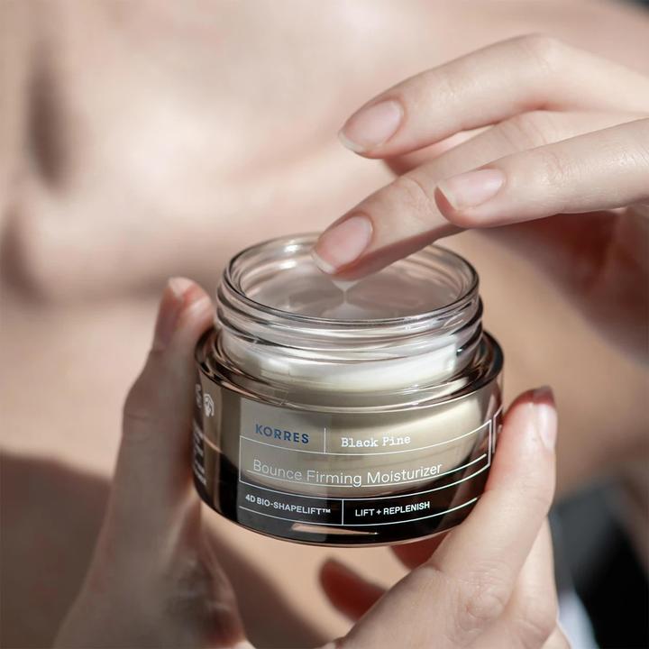 Actual product image Korres Black Pine 4D BioShapeLift™ Bounce Firming Moisturizer (40 ml, Day cream)